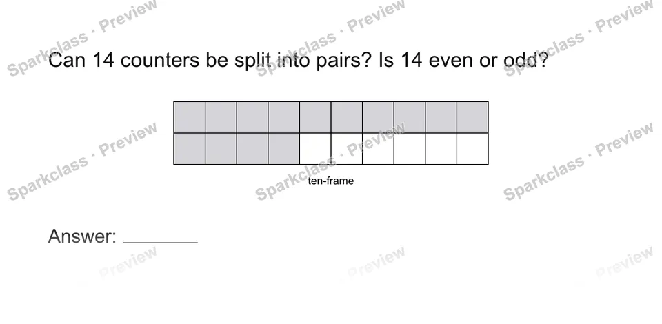 Pair and classify — Grade 2 problem preview