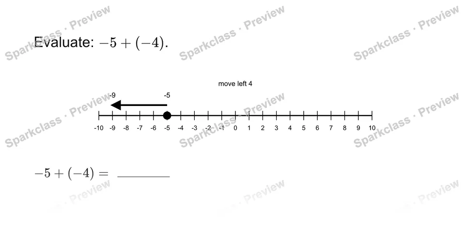 Add rational numbers — Grade 7 problem preview