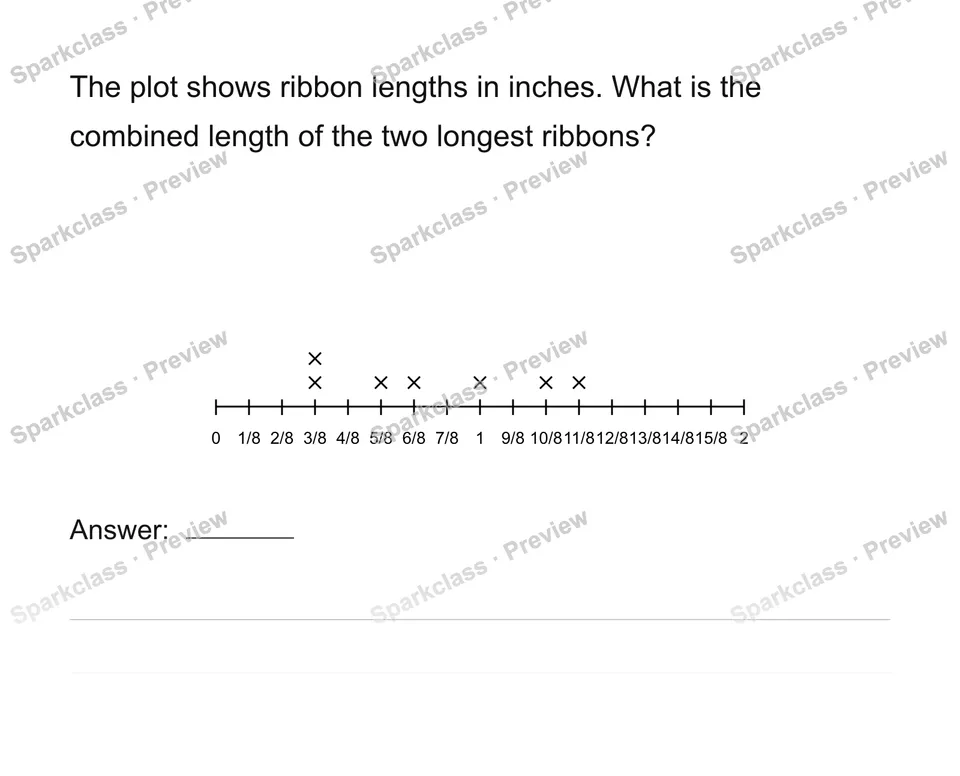 Use a new measurement dataset — Grade 4 problem preview