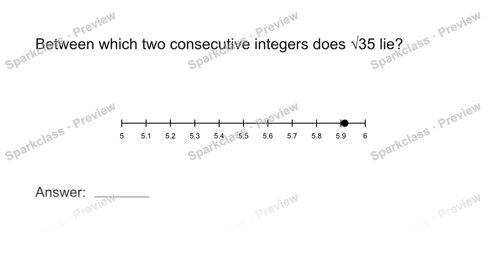 Bound an irrational square root — Grade 8 problem preview