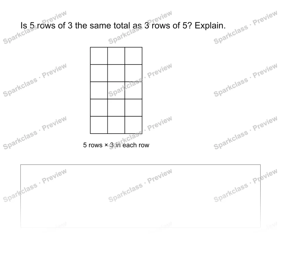 Read an array — Grade 2 problem preview