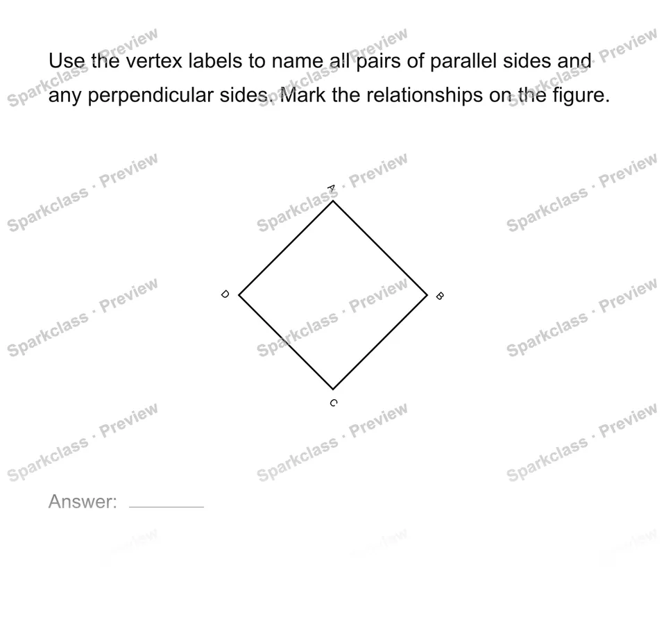 Find lines inside a figure — Grade 4 problem preview