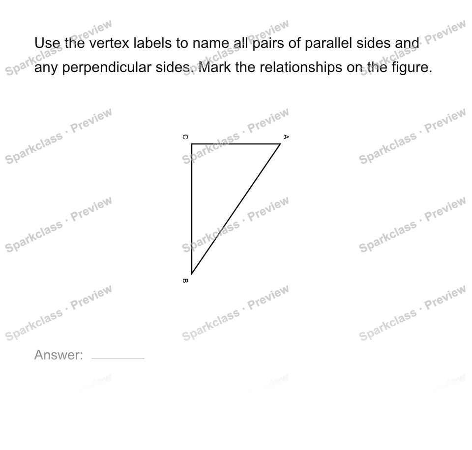 Find lines inside a figure — Grade 4 problem preview