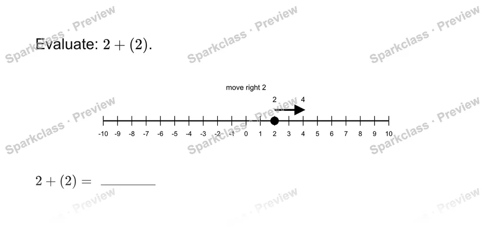 Add rational numbers — Grade 7 problem preview