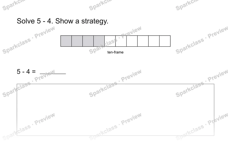 Use a strategy — Grade 2 problem preview