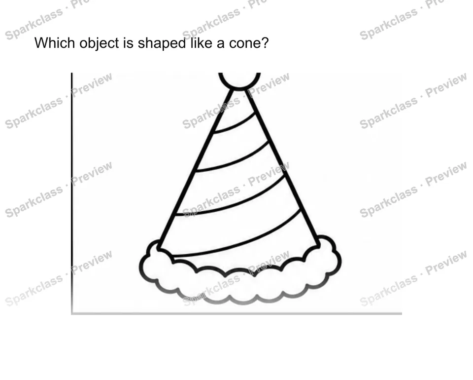 Identify solid shapes — Kindergarten problem preview