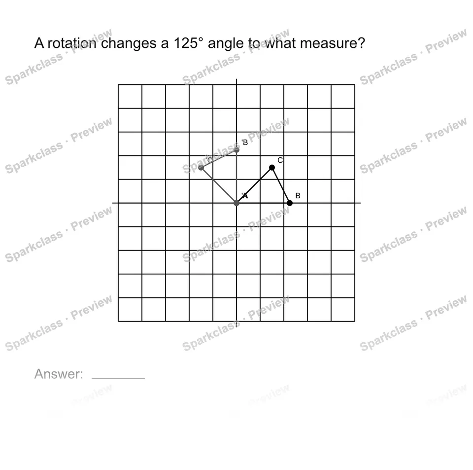 Use angle preservation — Grade 8 problem preview