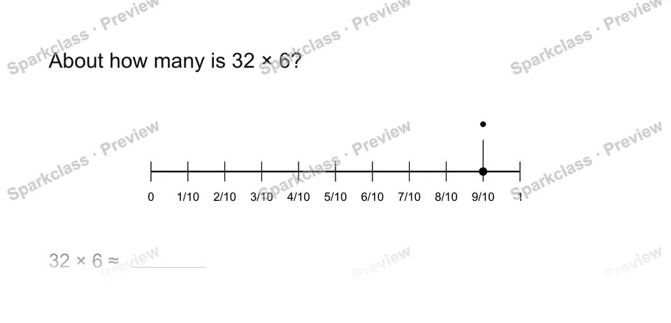 Choose a reasonable estimate — Grade 3 problem preview