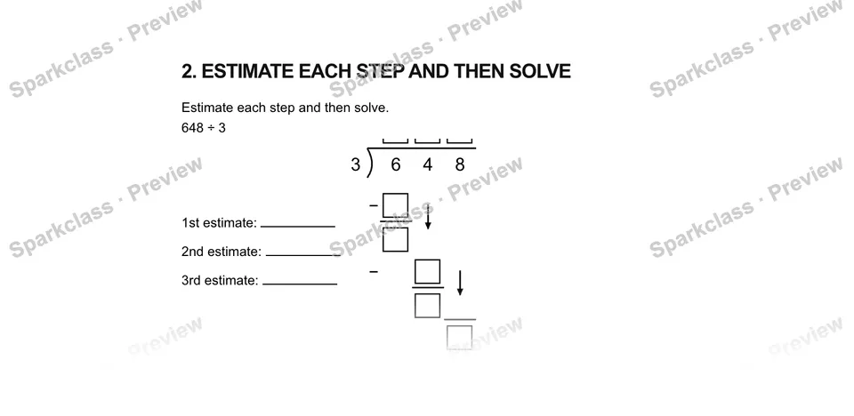 2Estimate each step and then solve — Grade 5 problem preview