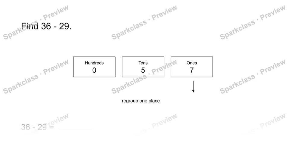 Add or subtract within 100 — Grade 2 problem preview