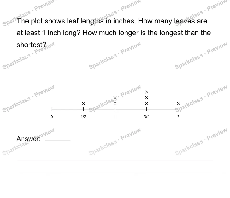 Use a new measurement dataset — Grade 4 problem preview