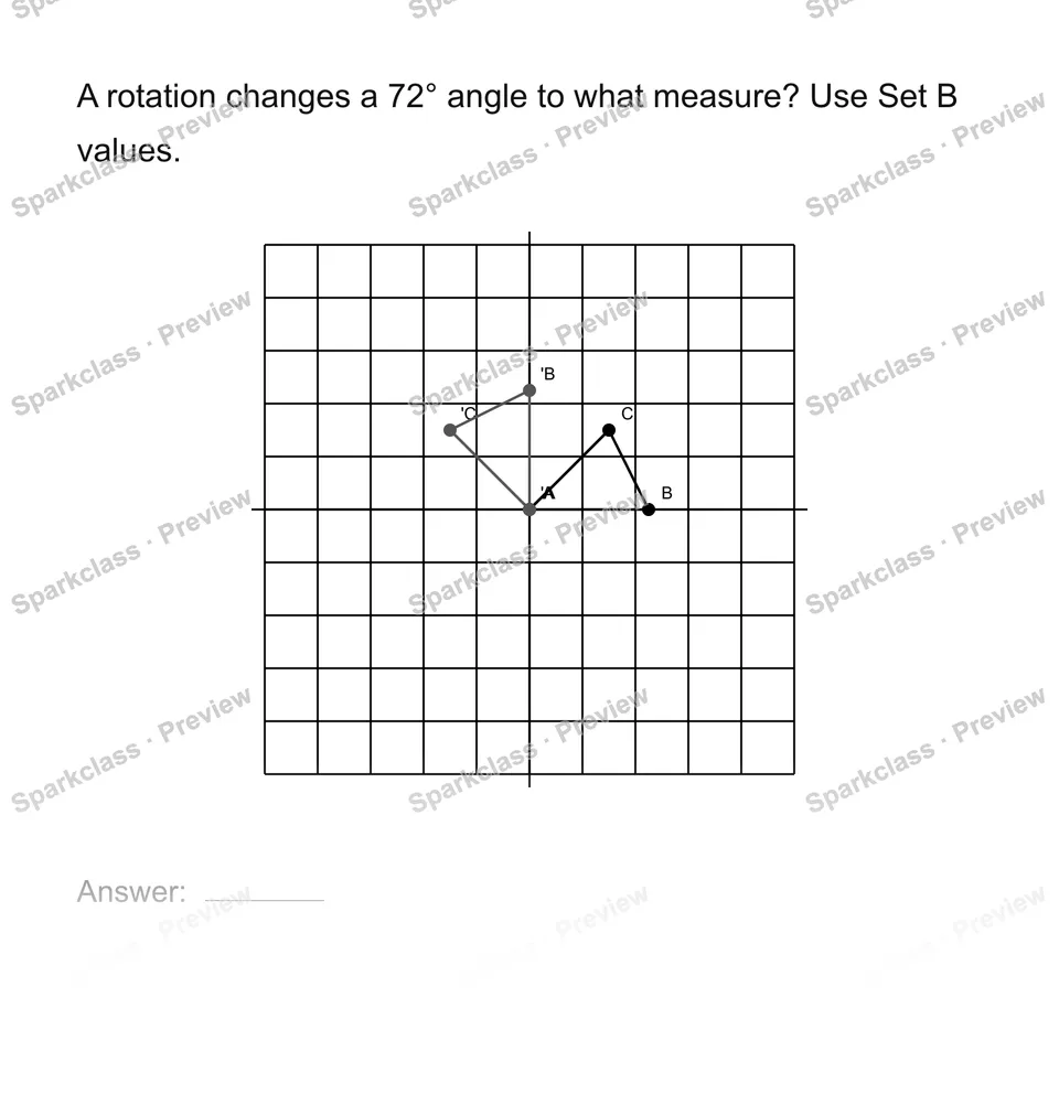 Use angle preservation — Grade 8 problem preview
