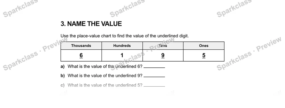 3Name the value — Grade 5 problem preview