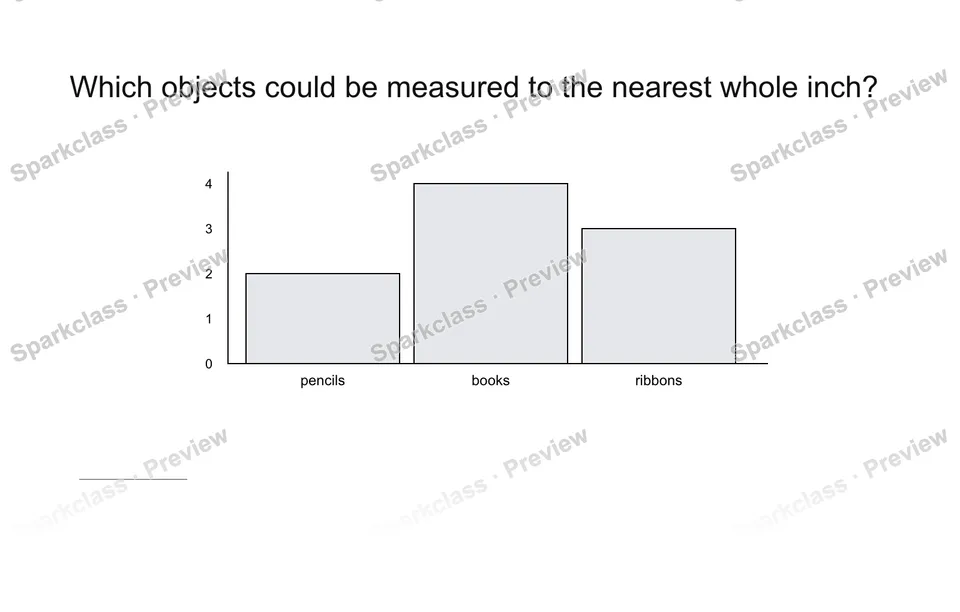 Measure and record — Grade 2 problem preview