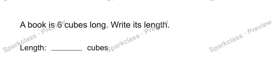 Exit measurement — Grade 1 problem preview