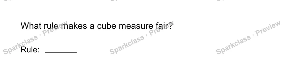 Measure without gaps — Grade 1 problem preview