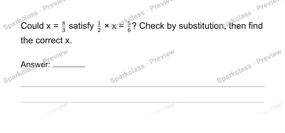 Connect division with missing factors — Grade 6 problem preview