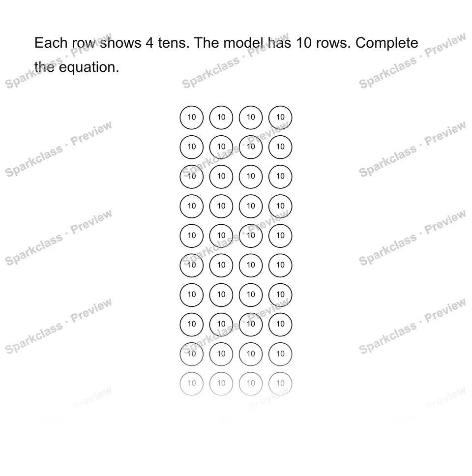 Read the model — Grade 4 problem preview