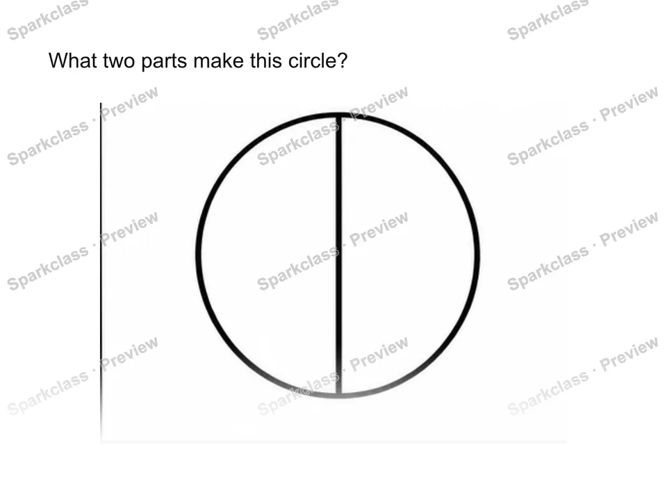 Describe and decompose a shape model — Kindergarten problem preview