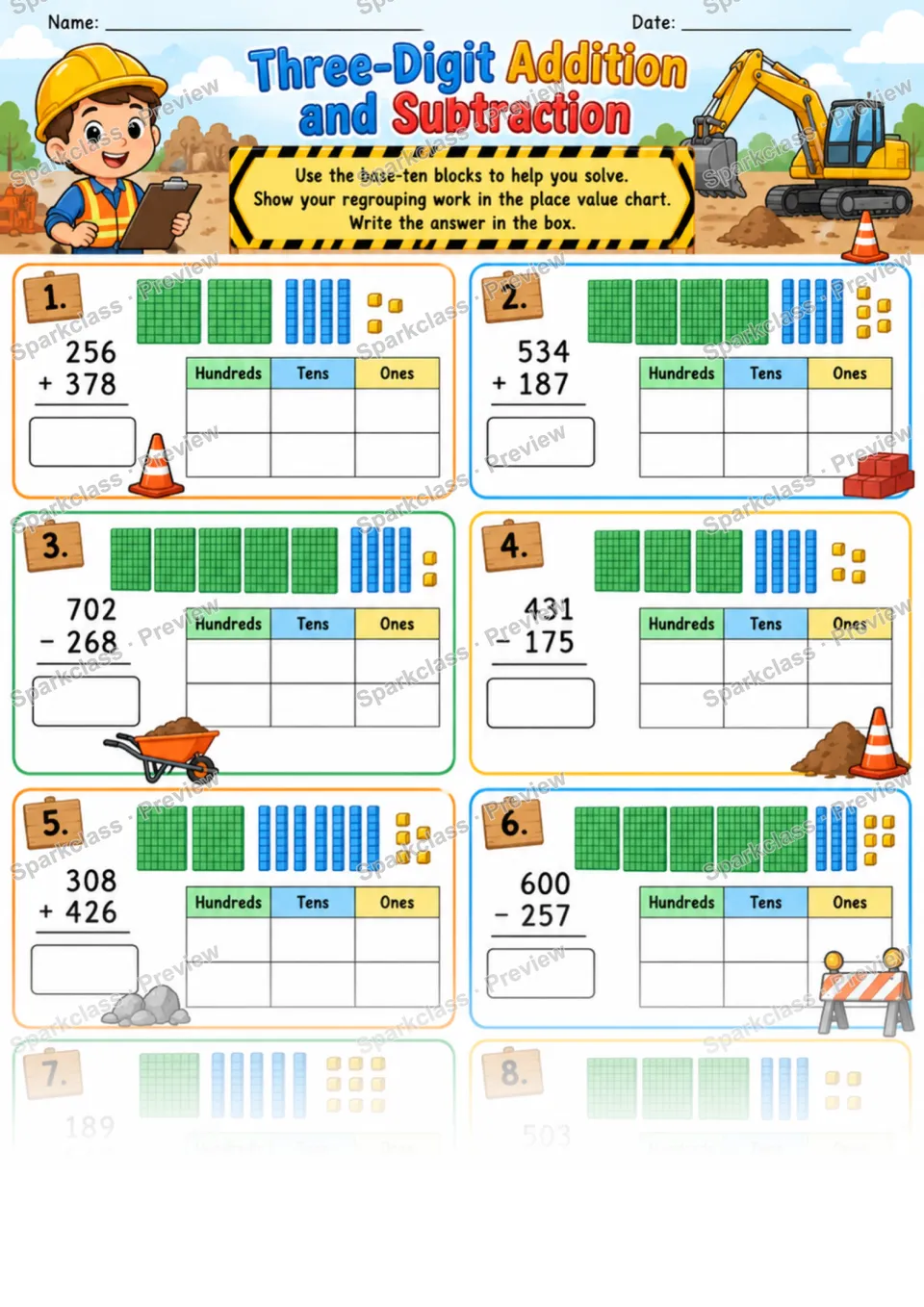 2.NBT.B.9 · Strategy Explanation Reinforcement — Grade 2 worksheet preview