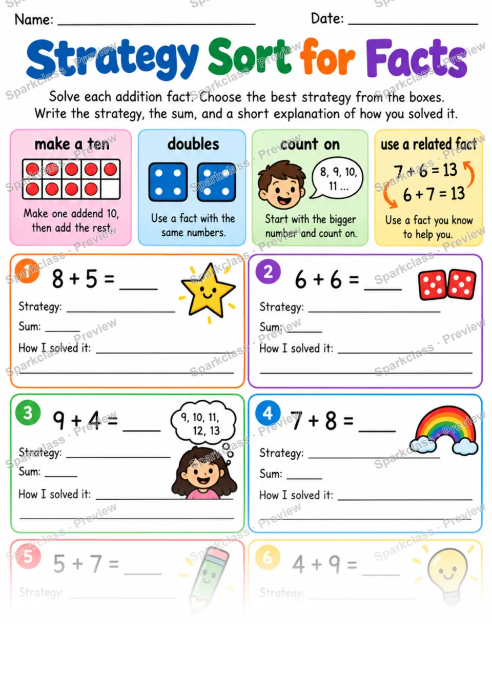 2.NBT.A.3 · Number Forms Reinforcement — Grade 2 worksheet preview