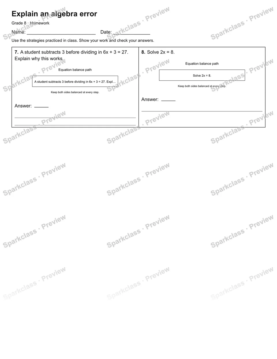 Explain an algebra error — Homework — page 2
